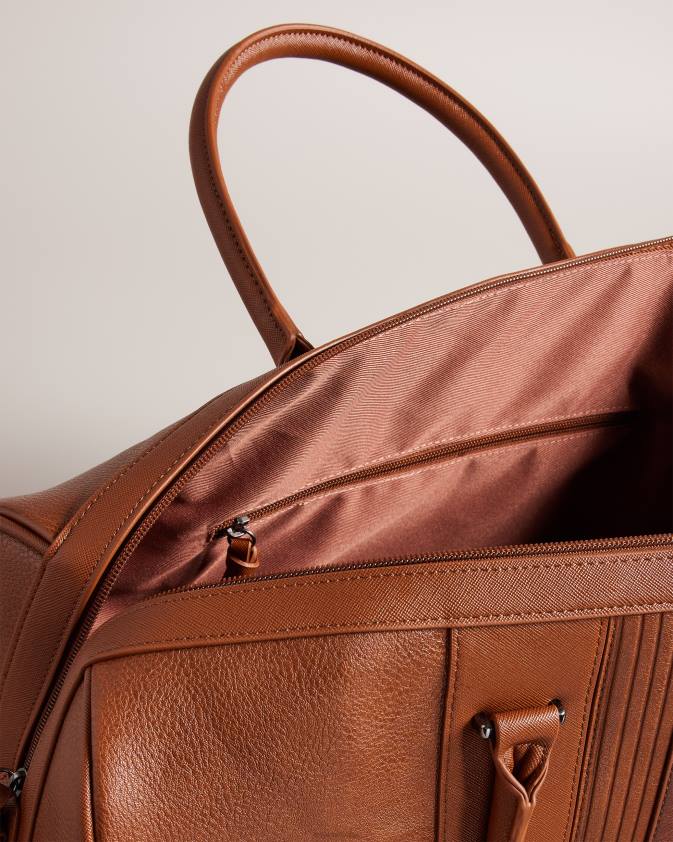 somas Ted Baker evyday svītrains pu holdall iedegums vīriešiem 26TV1751