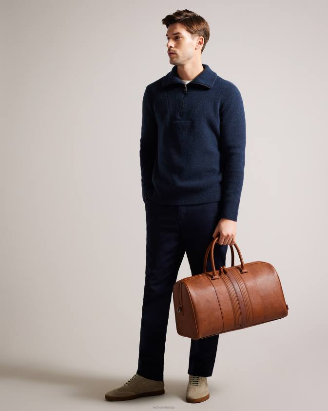 somas Ted Baker evyday svītrains pu holdall iedegums vīriešiem 26TV1751